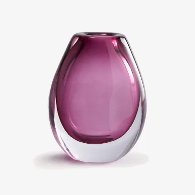 La Redoute Myra Vase in Hand-Blown Glass H20cm