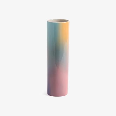 La Redoute Nateo 28.5cm High Tie-Dye Ceramic Vase