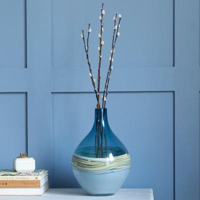 La Redoute Rhian Circular Hand-Blown Glass Vase