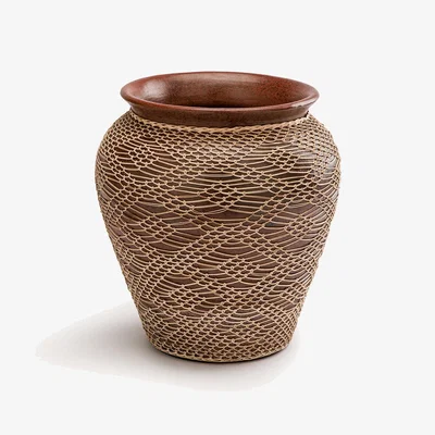 La Redoute Mavazi Terracotta Vase, H38cm