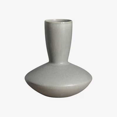 La Redoute 29cm Grey Ceramic Vase