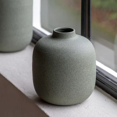 La Redoute Goa 21cm Cast Metal Vase