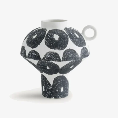 La Redoute Breto Matt Spotted Ceramic Vase
