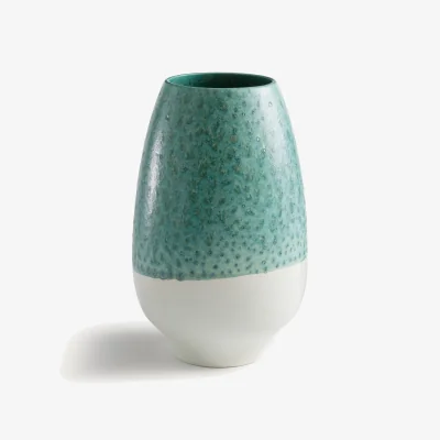 La Redoute Dolo Two-Tone Glazed Earthenware Vase