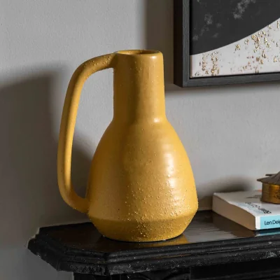 La Redoute 21cm Ceramic Vase with Handle