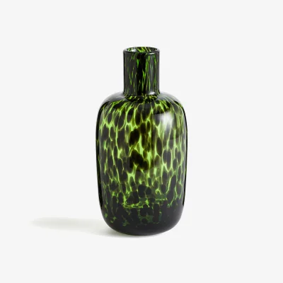 La Redoute Fauvita H30cm Spotted Glass Vase