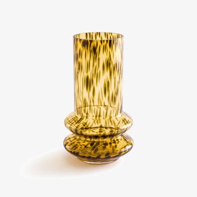La Redoute Onana 24cm High Spotted Glass Vase