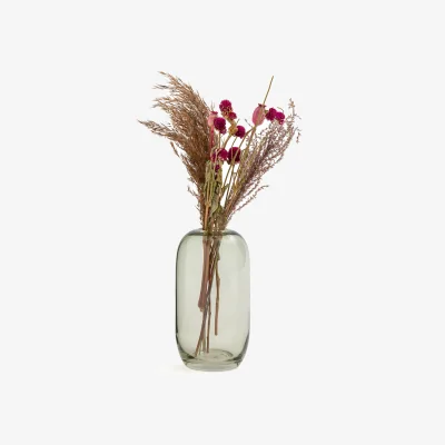 La Redoute Tamagni Glass Vase, H19cm