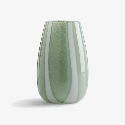 La Redoute Malco Glass Vase with Stripes