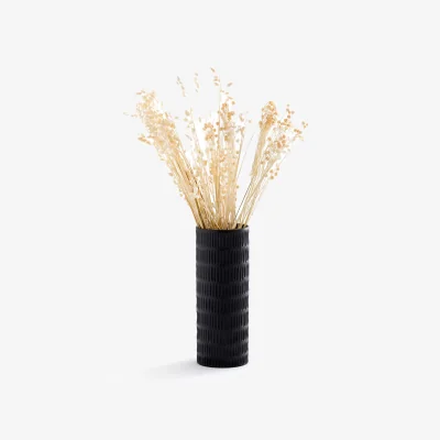 La Redoute Liso Textured Ceramic Vase, H26.5cm
