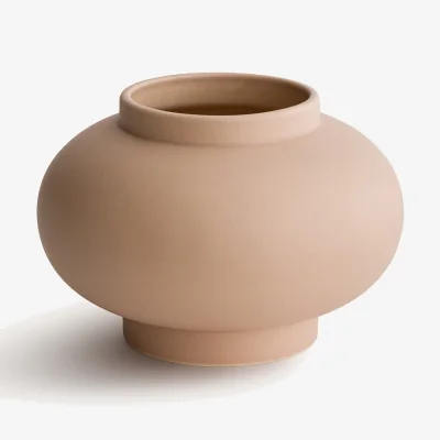 La Redoute Leccia Ceramic Matte Round Vase