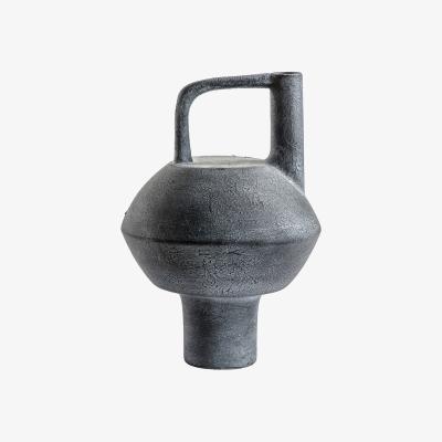La Redoute 34cm Grey Ceramic Vase
