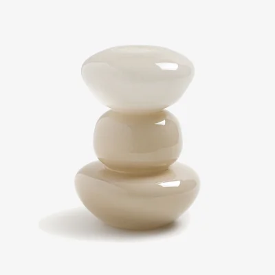 La Redoute Fysa Hand-Blown Glass Vase, H25.2cm