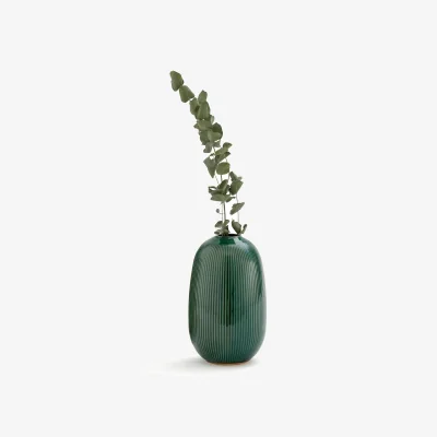 La Redoute Estria Ceramic Vase, H26cm.