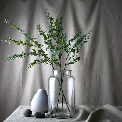 Layered Lounge Faux Boxwood Spray