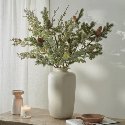Layered Lounge Faux Deluxe Winter Bouquet