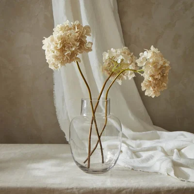 Layered Lounge Tall Glass Vase