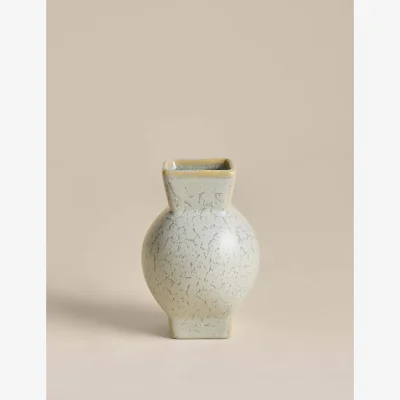 Marks & Spencer M&S Small Round Flare Ceramic Vase Blue