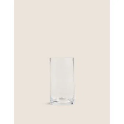 Marks & Spencer M&S Small Cylinder Vase - Clear, Clear