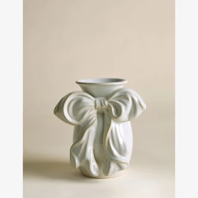 Marks & Spencer M&S Small Bow Vase White