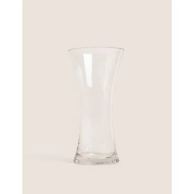 Marks & Spencer M&S Medium Flared Vase - Clear, Clear