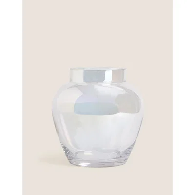 Marks & Spencer M&S Medium Lustre Urn Vase - Pearl, Pearl
