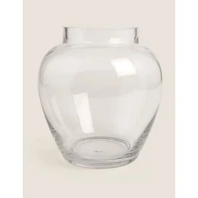 Marks & Spencer M&S Large Urn Vase - Clear, Clear