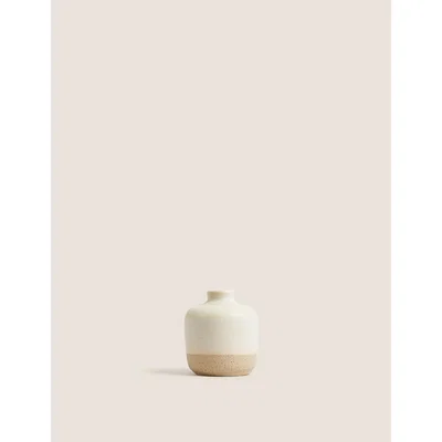 Marks & Spencer M&S Set of 3 Reactive Glazed Bud Vases - Natural Mix, Natural Mix