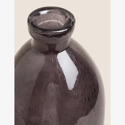 Marks & Spencer M&S Large Bottle Vase - Charcoal, Charcoal