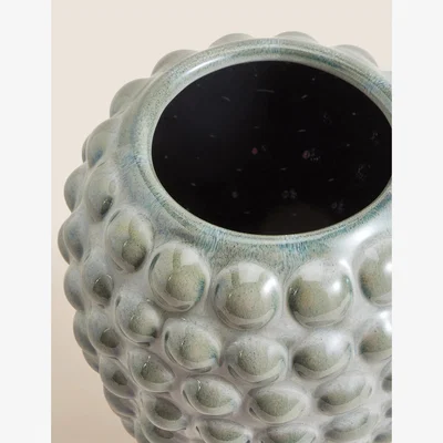 Marks & Spencer M&S Medium Bobble Vase - Green, Green