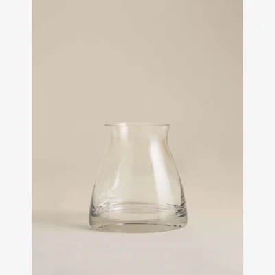 Marks & Spencer M&S Small Glass Lantern Vase Clear