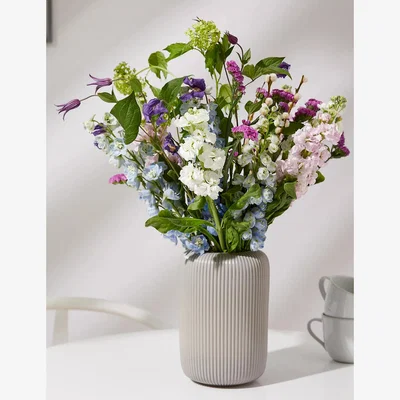Marks & Spencer M&S Stock, Delphinium & Clematis Bouquet with Vase