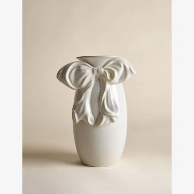 Marks & Spencer M&S Medium Bow Vase White