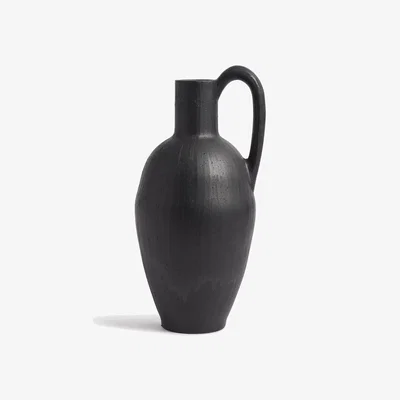 Marks & Spencer M&S Collection Large Textured Ceramic Jug - Black, Black