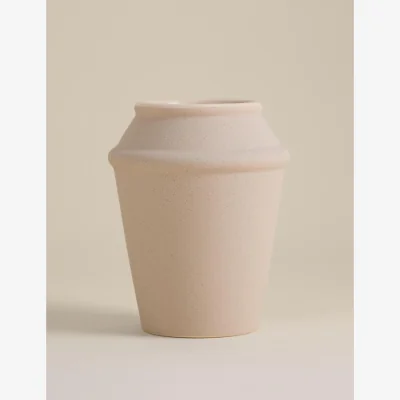 Marks & Spencer M&S Angled Ceramic Vase White