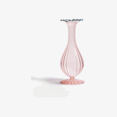 Marks & Spencer M&S Medium Ribbed Bud Vase - Purple, Purple