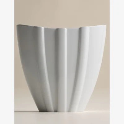 Marks & Spencer M&S X Kelly Hoppen Glazed Vase White