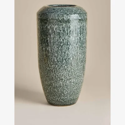 Marks & Spencer M&S Extra Large Tapered Ceramic Vase Blue