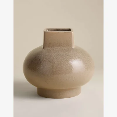 Marks & Spencer M&S Squat Round Ceramic Vase Multi