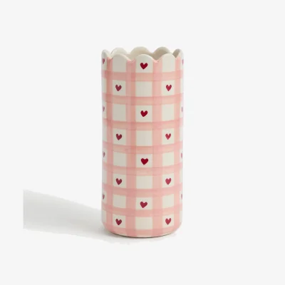 Marks & Spencer M&S Kirsten Heart Ceramic Vase Multi