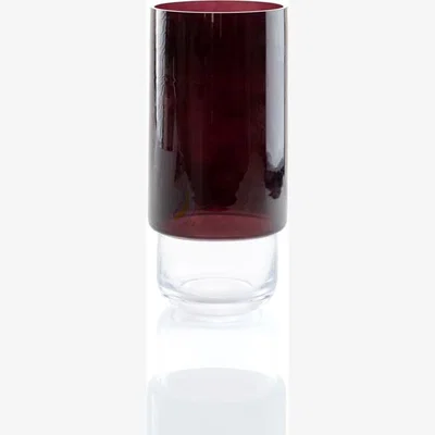 My Furniture Medium Crimson Glass Vase