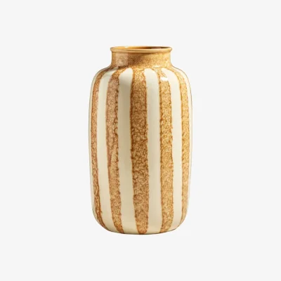 Made in Design Riviera Large Vase ceramic yellow / H 36 cm - Maison Sarah Lavoine