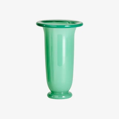 Made in Design Empire Large Vase glass green / Ø 16 x H 25 cm - Hay