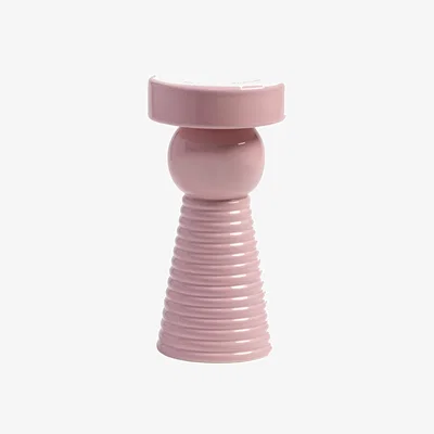 Made in Design Stack Vase ceramic pink / Ø 9.5 x H 19 cm - & klevering
