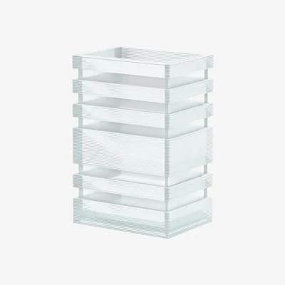 Made in Design Skyscraper Vase glass transparent / Bodil Kjær, 1963 - CASSINA