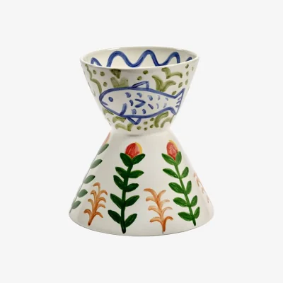 Made in Design Aguaje Vase ceramic multicoloured / Ø 30 x H 33 cm - Serax
