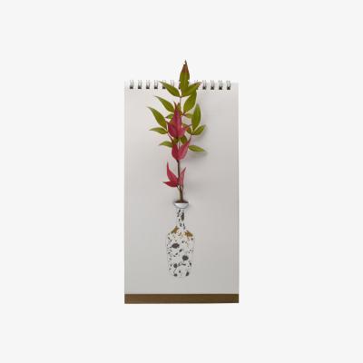 Made in Design Flip Vase - Paper by Pa Design White/Brown