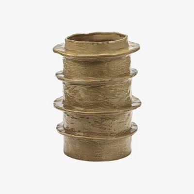 Made in Design Molly 03 Vase ceramic yellow / Ø 32 x H 46.5 cm - Serax