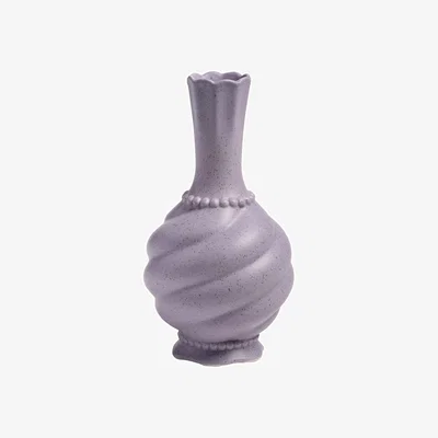 Made in Design Tudor Vase ceramic purple / Ø 10 x H 19 cm - Porcelain - & klevering