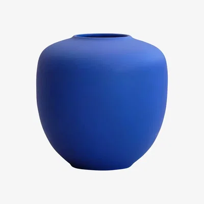 Made in Design Sunao Mini Vase ceramic blue / Ø 25 x H 25 cm - 101 COPENHAGEN